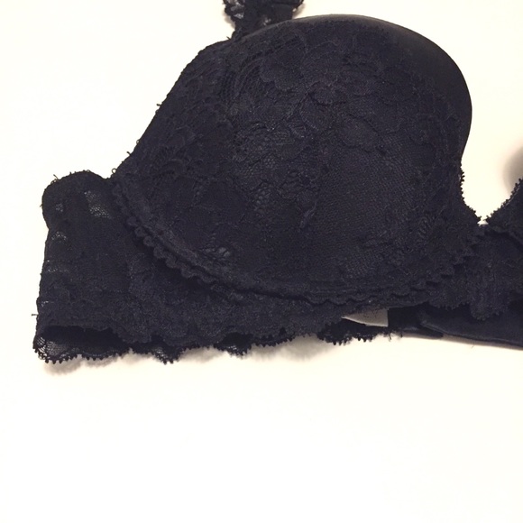Stella McCartney Black Silk & Lace Bra 34B - Picture 3 of 8